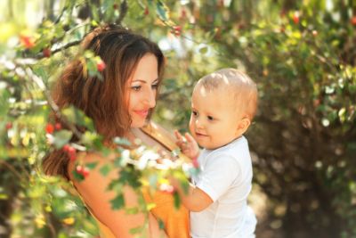 Outdoor family photography session in Warwickshire