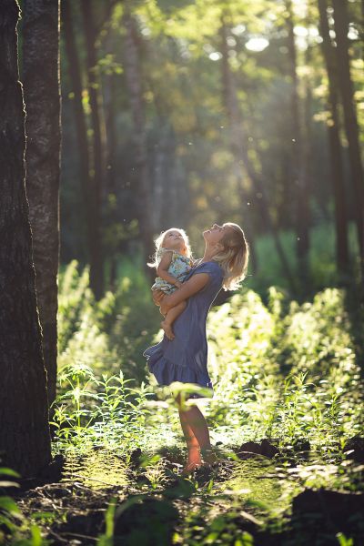 Outdoor family photo session in Rugby